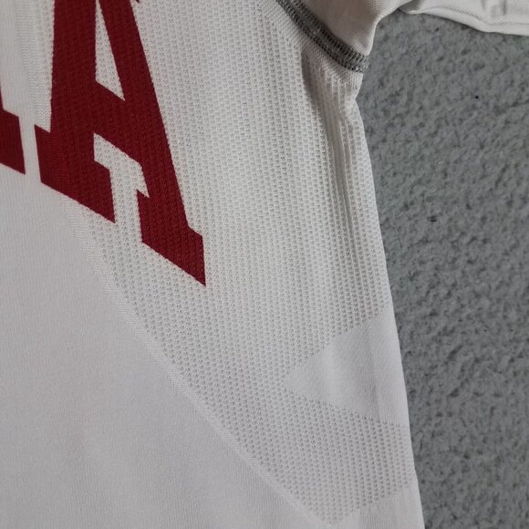 Nike Team Alabama Shirt Adult Small White Football Vented Active Roll Tide Men's - Picture 6 of 13